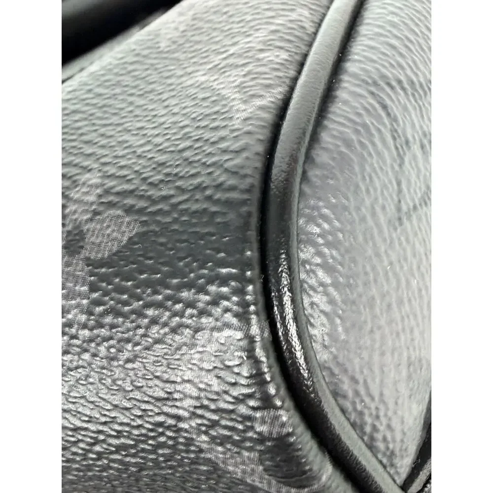 Louis Vuitton Keepall Bandouliere 25 Monogram Eclipse Reverse Coated Canvas F2 - Picture 6 of 16